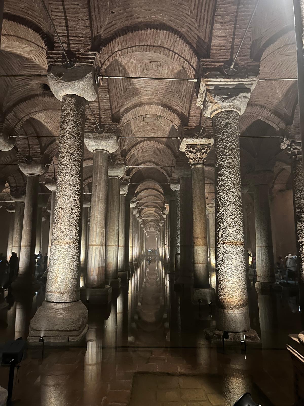 Basilica Cistern stone columns