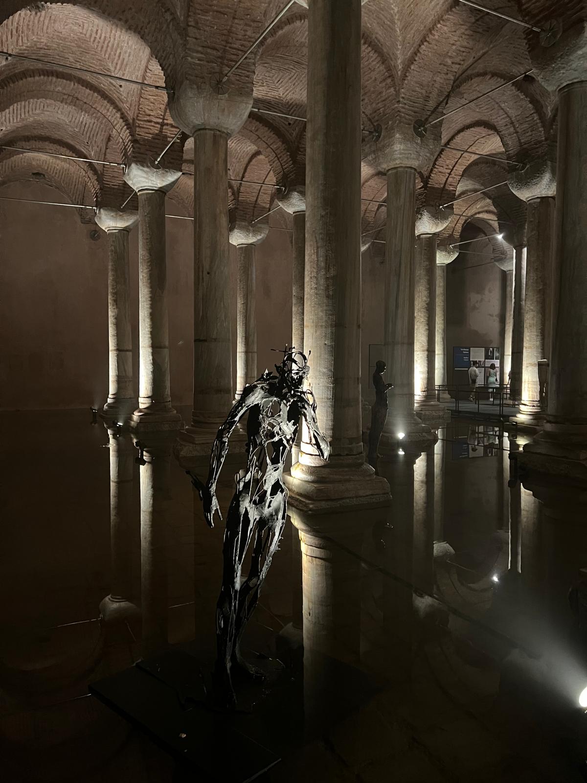 Basilica Cistern sculpture