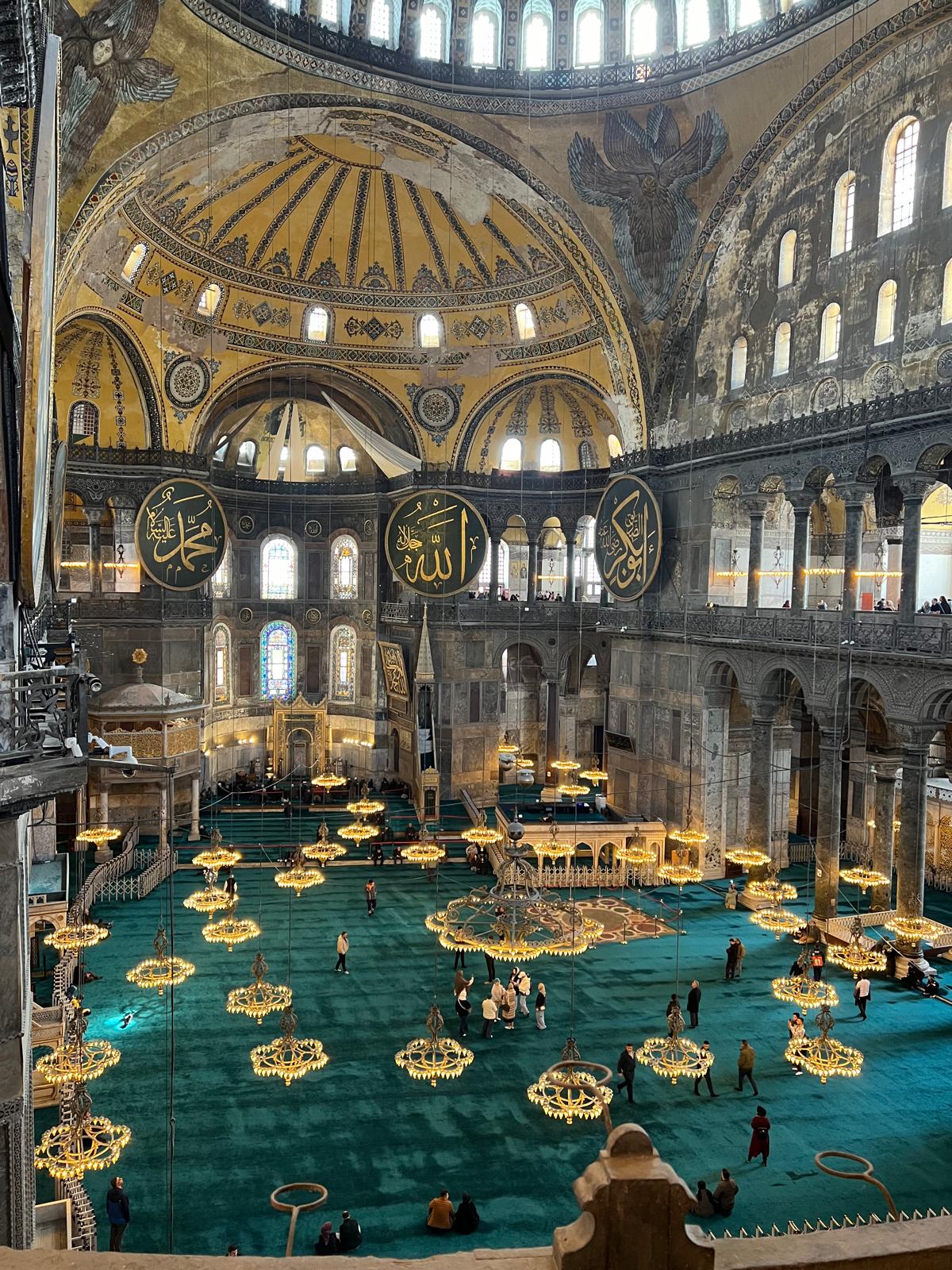 Hagia Sophia interior view