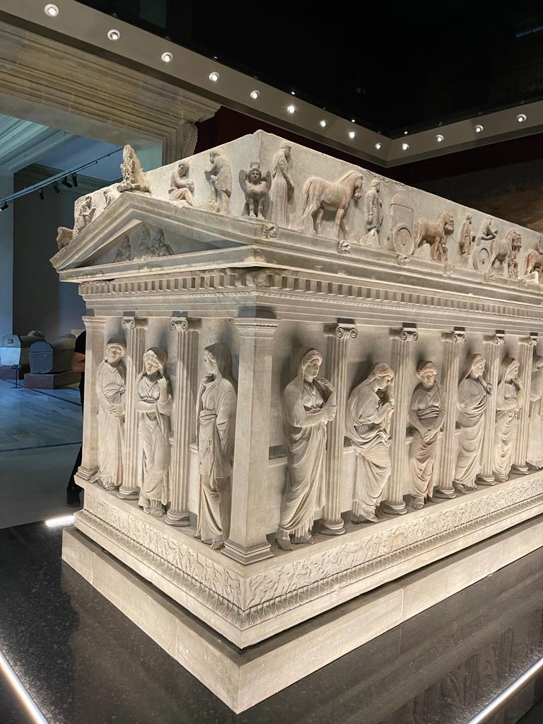 Istanbul Archaeology Museums sarcophagus